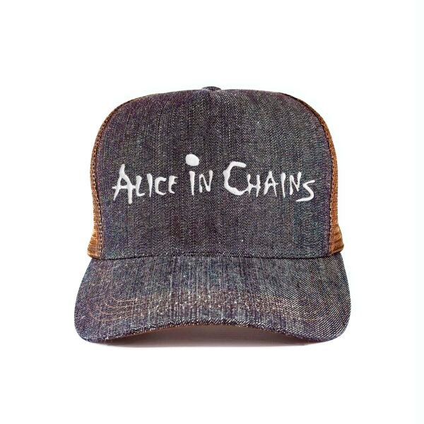 AliceInChains_Modelo2_Frente_Blanco Gorra Alice in Chains