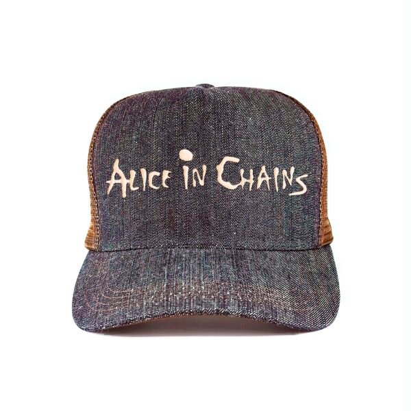 AliceInChains_Modelo2_Frente_Dorado Gorra Alice in Chains