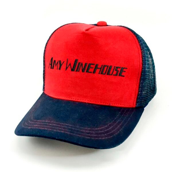 AmyWinehouse_Modelo6_Diagonal_Negro Gorra Amy Winehouse