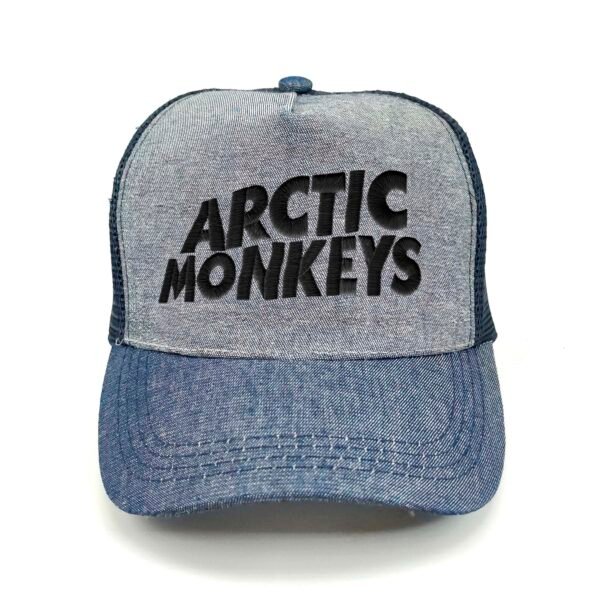 Arctic-Monkeys_Modelo1_Frente_Negro Gorra Arctic Monkeys