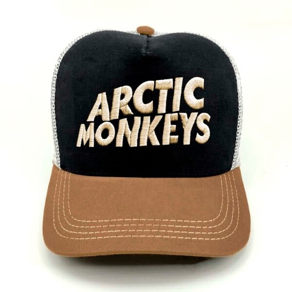 Arctic-Monkeys_Modelo3_Frente_Dorado Gorra Arctic Monkeys