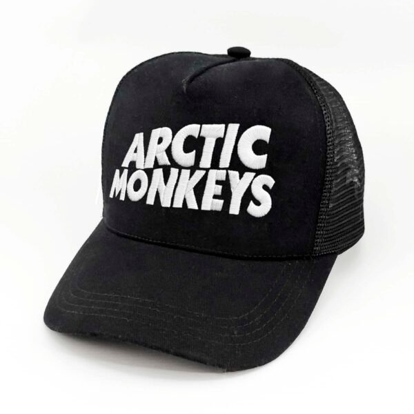 Arctic-Monkeys_Modelo5_Diagonal Gorra Arctic Monkeys