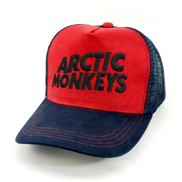 Arctic-Monkeys_Modelo6_Diagonal_Negro Gorra Arctic Monkeys
