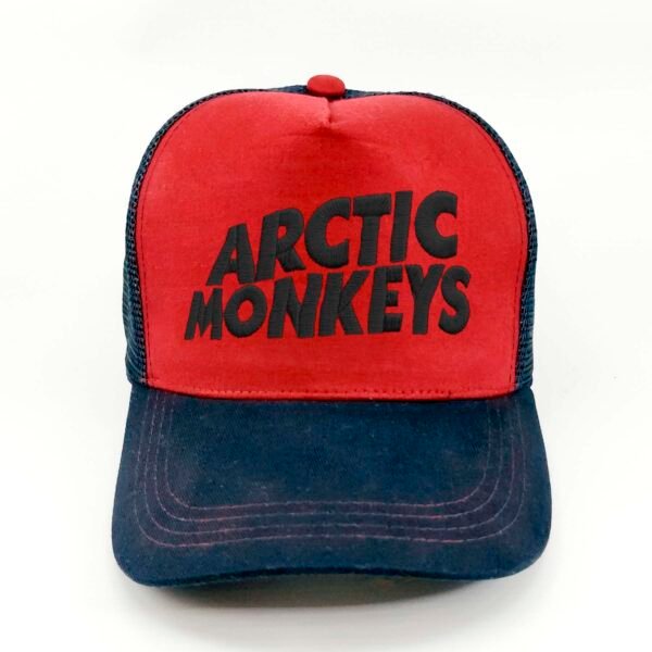 Arctic-Monkeys_Modelo6_Frente_Negro Gorra Arctic Monkeys