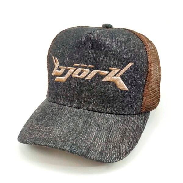 Bjork_Modelo2_Diagonal_Dorado Gorra Bjork