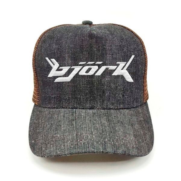 Bjork_Modelo2_Frente_Blanco Gorra Bjork