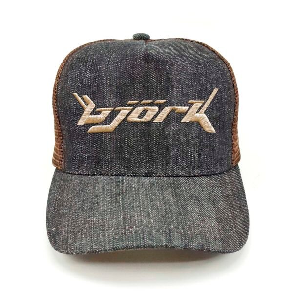 Bjork_Modelo2_Frente_Dorado Gorra Bjork