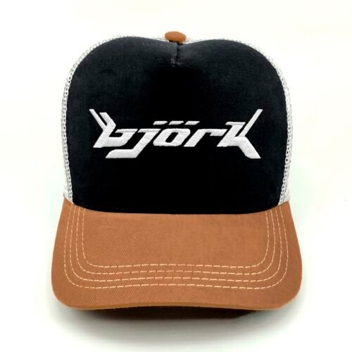 Bjork_Modelo3_Frente_Blanco Gorra Bjork