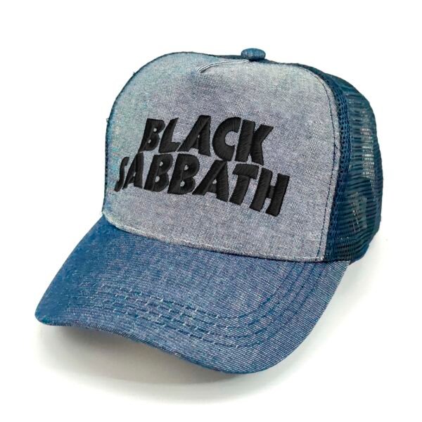 Black-Sabbath_Modelo1_Diagonal_Negro Gorra Black Sabbath