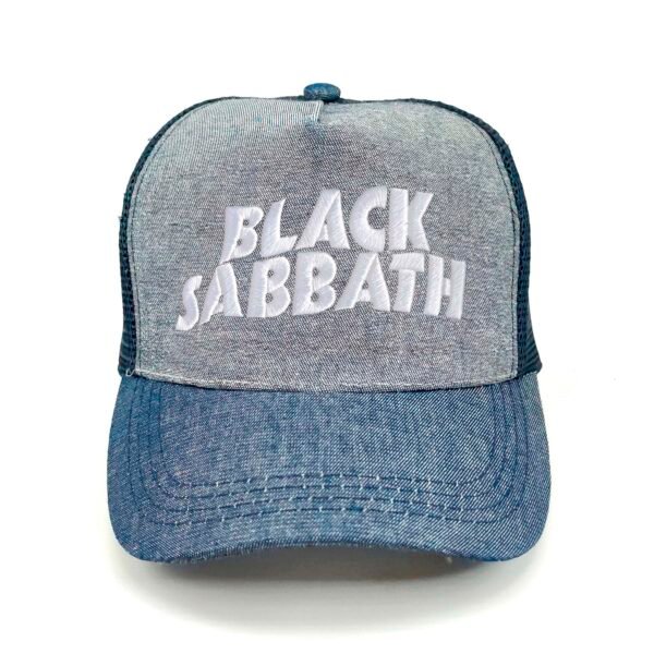 Black-Sabbath_Modelo1_Frente_Blanco Gorra Black Sabbath