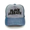 Black-Sabbath_Modelo1_Frente_Negro Gorra Black Sabbath