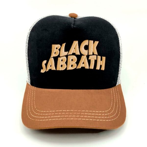 Black-Sabbath_Modelo3_Frente_Dorado Gorra Black Sabbath