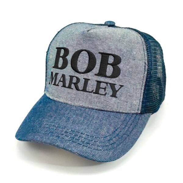 Bob-Marley_Modelo1_Diagonal_Negro Gorra Bob Marley