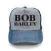 Bob-Marley_Modelo1_Frente_Negro Gorra Bob Marley