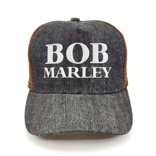 Bob-Marley_Modelo2_Frente_Blanco Gorra Bob Marley