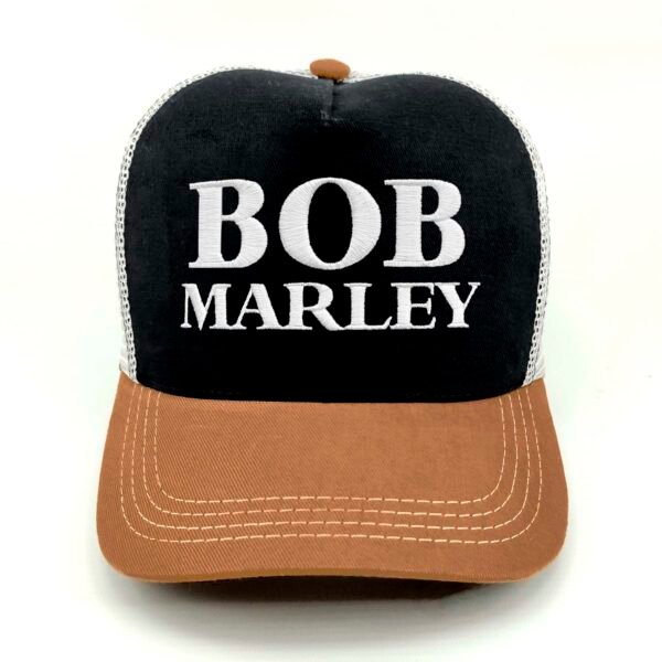 Bob-Marley_Modelo3_Frente_Blanco Gorra Bob Marley