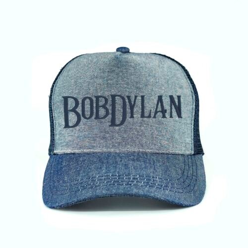BobDylan_Modelo1_Frente_AzMarino Gorra Bob Dylan