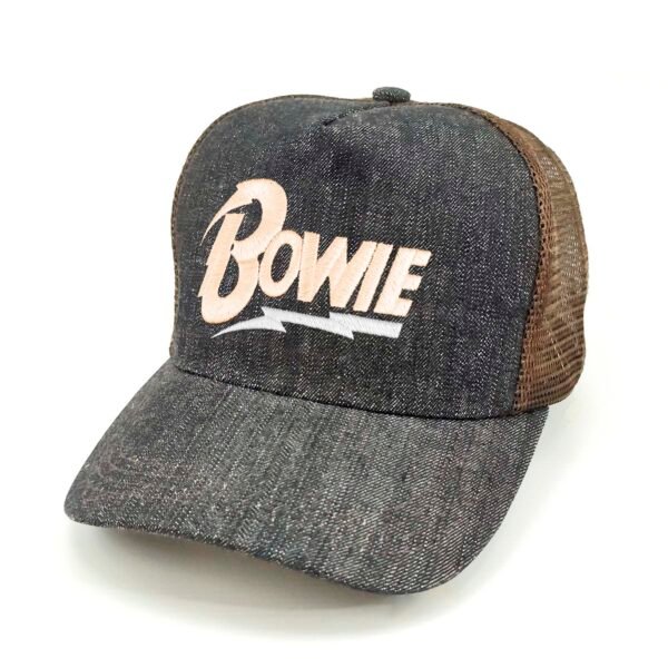 Bowie_Modelo2_Diagonal_Dorado Gorra Bowie