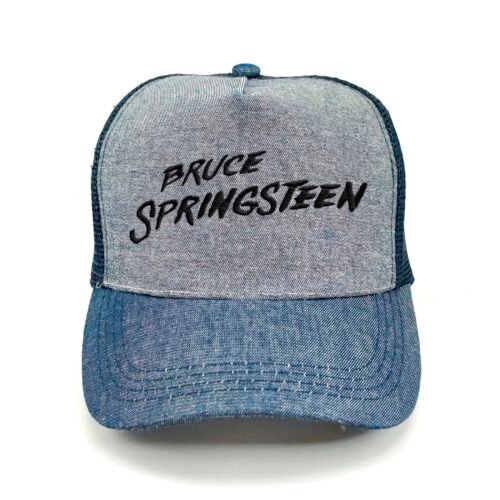 Bruce-Springsteen_Modelo1_Frente_Negro Gorra Bruce Springsteen