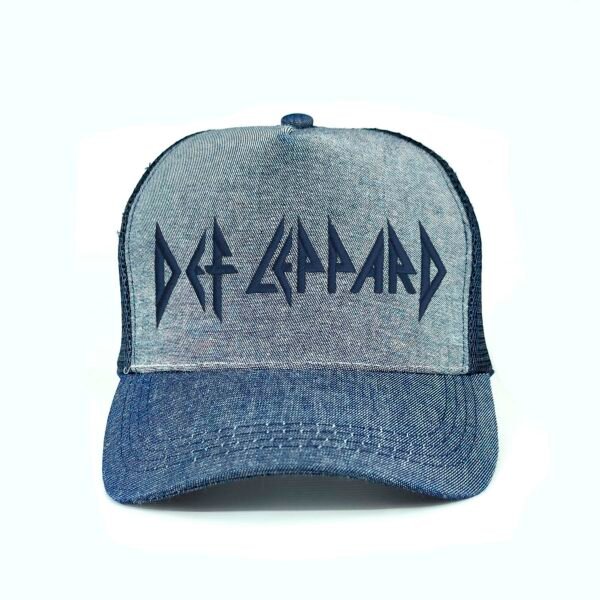 Def-Leppard_Modelo1_Frente_AzMarino Gorra Def Leppard