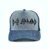 Def-Leppard_Modelo1_Frente_Negro Gorra Def Leppard