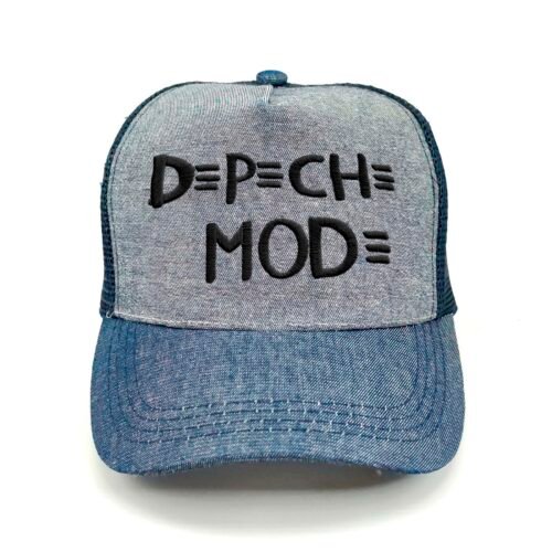 Depeche-Mode_Modelo1_Frente_Negro Gorra Depeche Mode