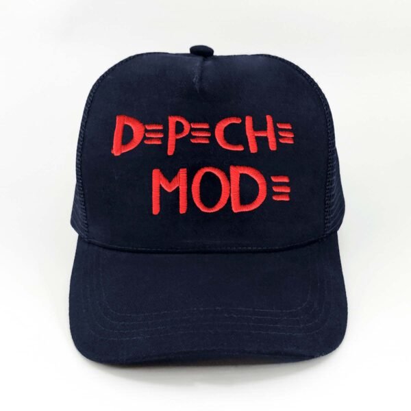 Depeche-Mode_Modelo8_Frente_Rojo Gorra Depeche Mode