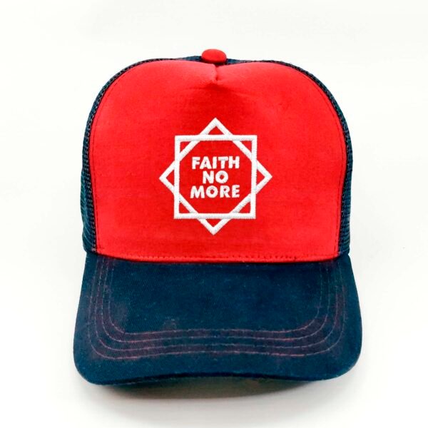 Faith-No-More_Modelo6_Frente_Blanco Gorra Faith No More