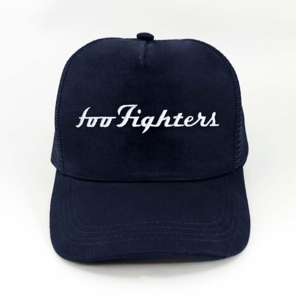 Foo-Fighters_Modelo8_Frente_Blanco Gorra Foo Fighters