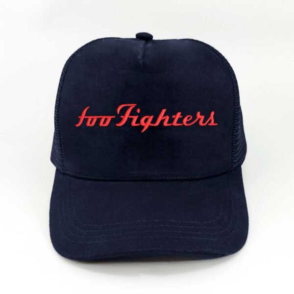 Foo-Fighters_Modelo8_Frente_Rojo Gorra Foo Fighters