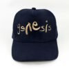 Genesis_Modelo8_Frente_Dorado Gorra Genesis