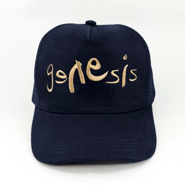 Genesis_Modelo8_Frente_Dorado Gorra Genesis