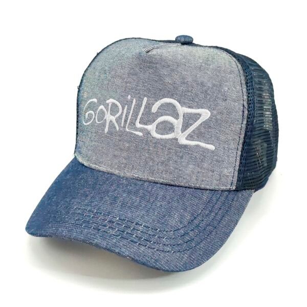 Gorillaz_Modelo1_Diagonal_Blanco Gorra Gorillaz