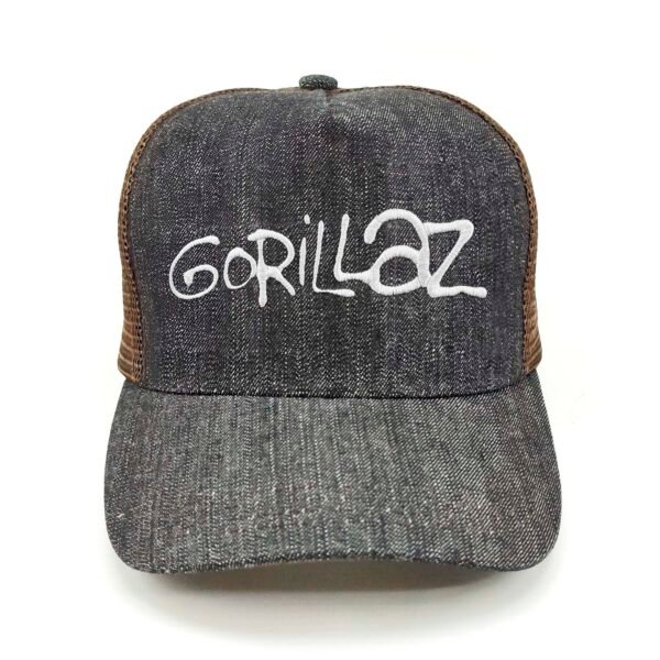 Gorillaz_Modelo2_Frente_Blanco Gorra Gorillaz