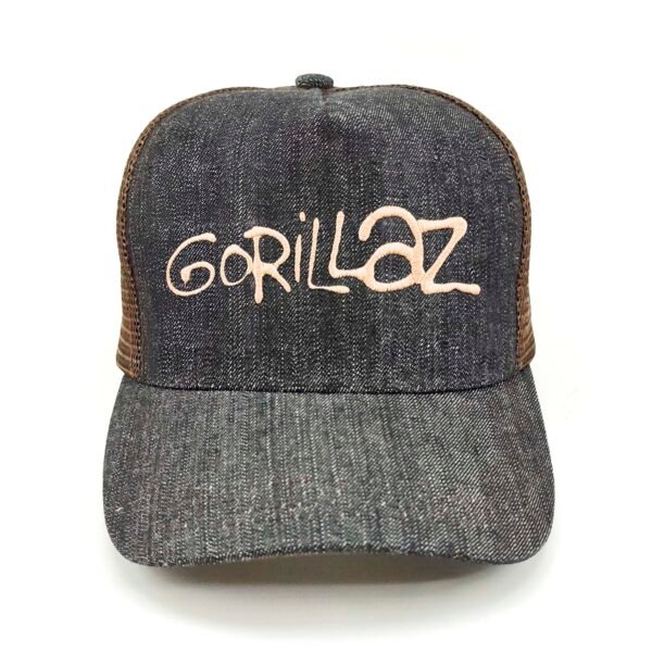 Gorillaz_Modelo2_Frente_Dorado Gorra Gorillaz