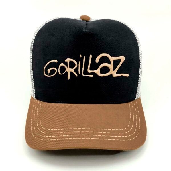 Gorillaz_Modelo3_Frente_Dorado Gorra Gorillaz
