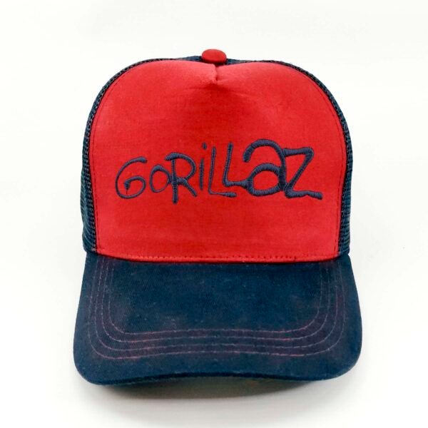 Gorillaz_Modelo6_Frente_AzMarino Gorra Gorillaz