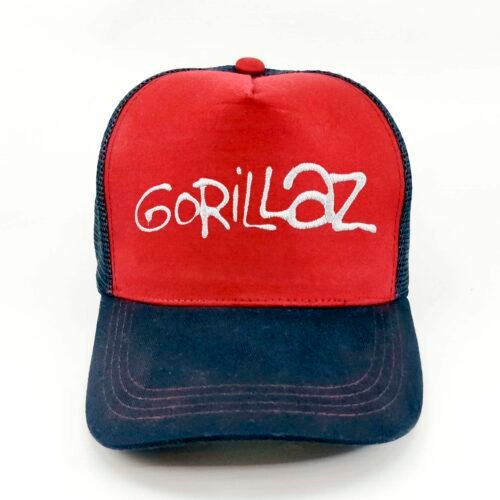 Gorillaz_Modelo6_Frente_Blanco Gorra Gorillaz