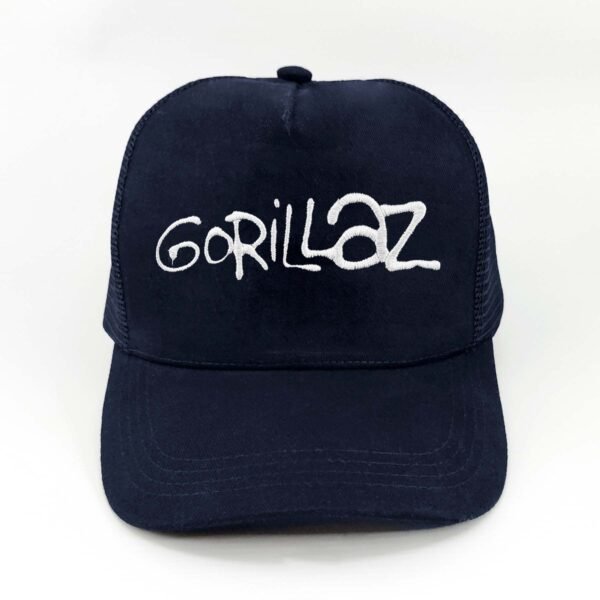 Gorillaz_Modelo8_Frente_Blanco Gorra Gorillaz