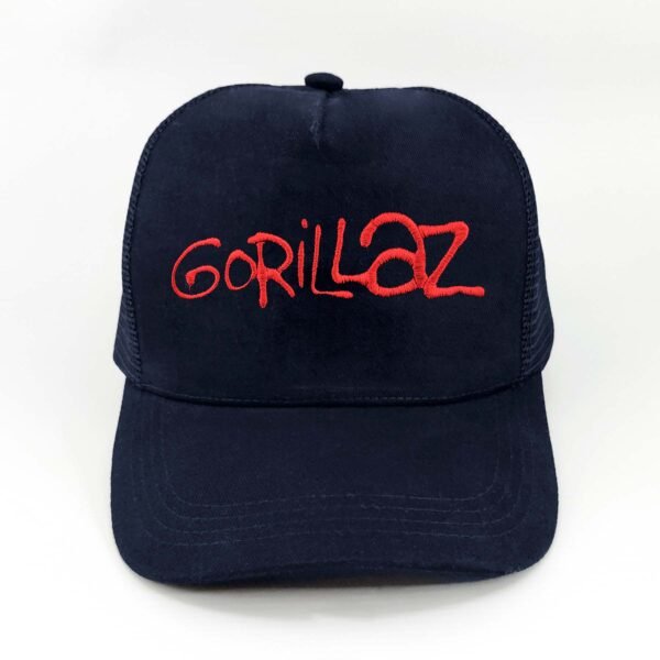 Gorillaz_Modelo8_Frente_Rojo Gorra Gorillaz