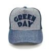 Green-Day_Modelo1_Frente_AzMarino Gorra Green Day