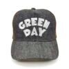 Green-Day_Modelo2_Frente_Blanco Gorra Green Day