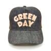 Green-Day_Modelo2_Frente_Dorado Gorra Green Day