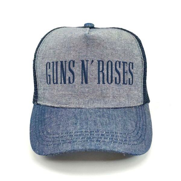 Guns-N-Roses_Modelo1_Frente_AzMarino Gorra Guns N' Roses