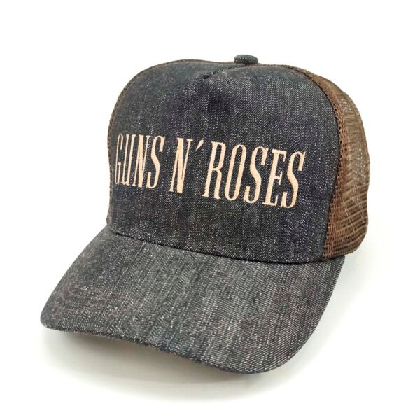 Guns-N-Roses_Modelo2_Diagonal_Dorado Gorra Guns N' Roses