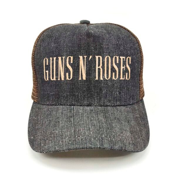Guns-N-Roses_Modelo2_Frente_Dorado Gorra Guns N' Roses
