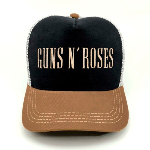 Guns-N-Roses_Modelo3_Frente_Dorado Gorra Guns N' Roses
