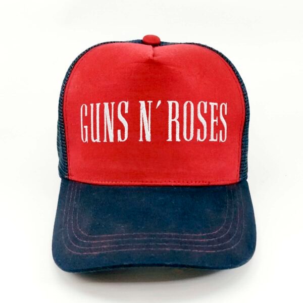 Guns-N-Roses_Modelo6_Frente_Blanco Gorra Guns N' Roses