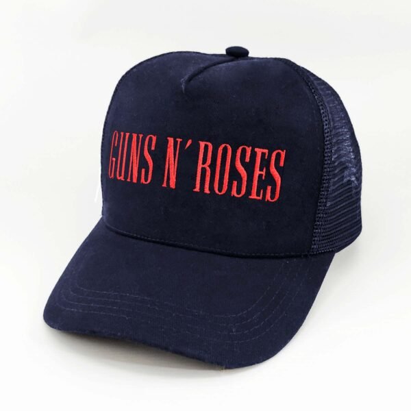 Guns-N-Roses_Modelo8_Diagonal_Rojo Gorra Guns N' Roses