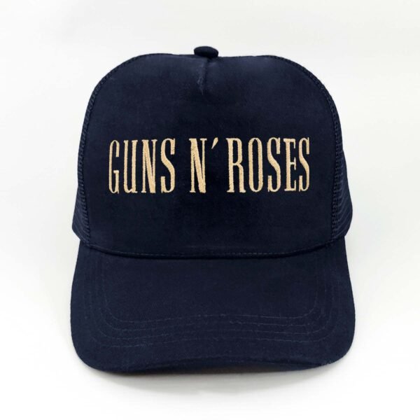 Guns-N-Roses_Modelo8_Frente_Dorado Gorra Guns N' Roses